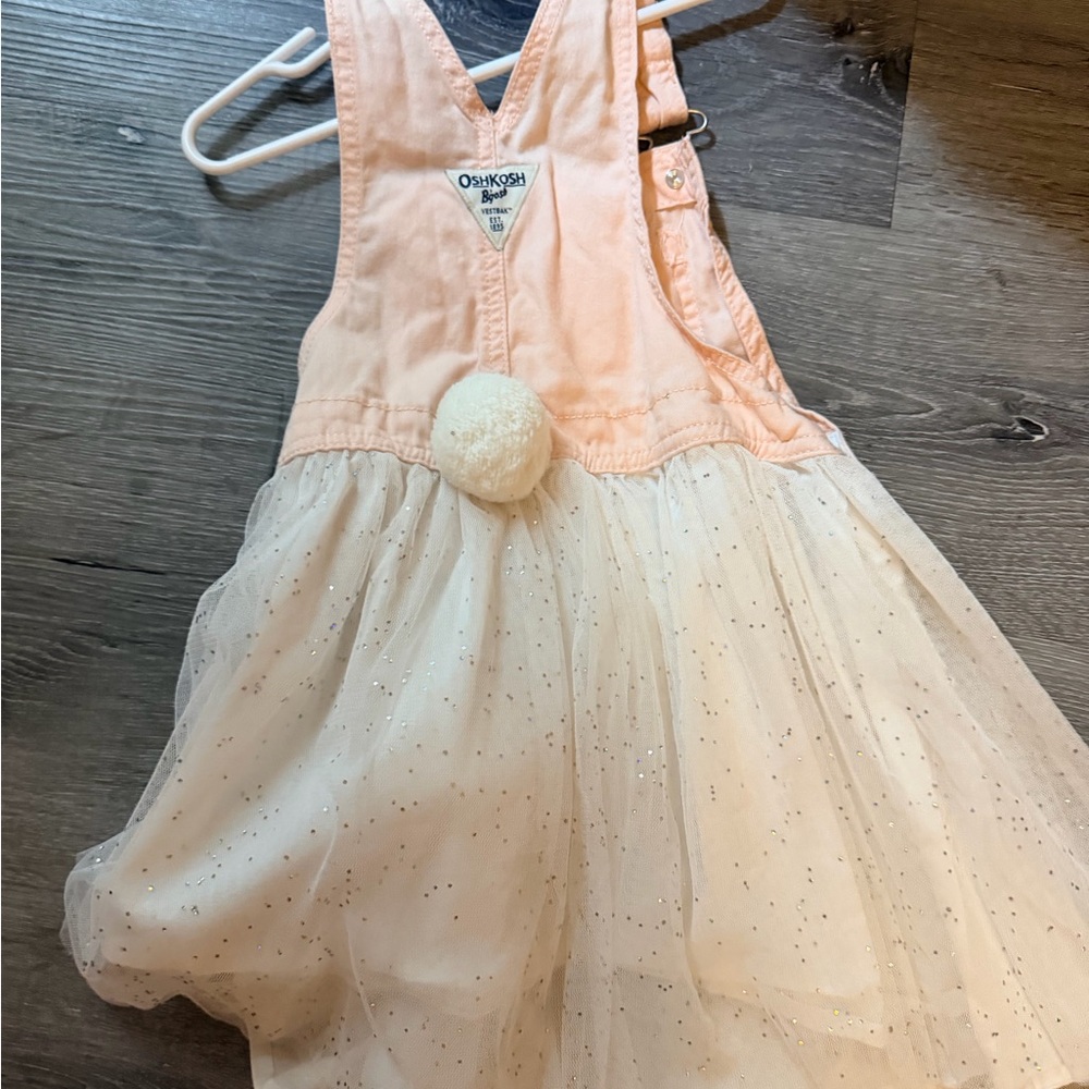 OshKosh B'gosh Light Peach Soft Fabric Patch Top - Picture 2 of 4